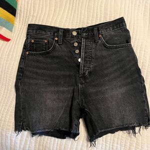 Aritzia denim forum shorts